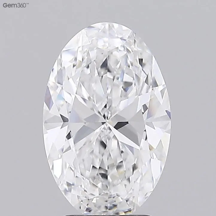 3.02ct Oval Lab Grown Diamond (Colour D, Clarity VVS1, IGI Certified)