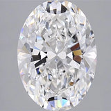 3.02ct Oval Lab Grown Diamond (Colour E, Clarity IF, IGI Certified)