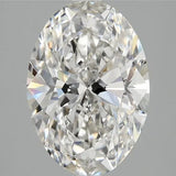 3.02ct Oval Lab Grown Diamond (Colour G, Clarity VS1, IGI Certified)