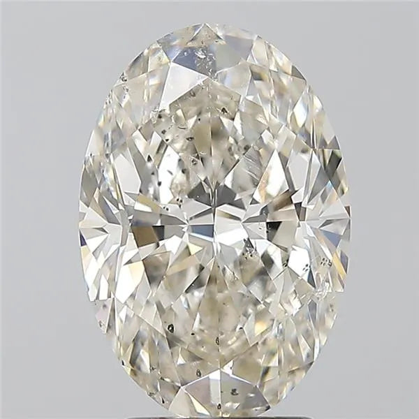 3.02ct Oval Natural Diamond (Colour I, Clarity SI1, HRD Certified)
