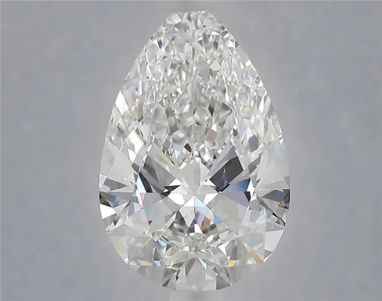 3.02ct Pear Lab Grown Diamond (Colour F, Clarity VVS2, IGI Certified)