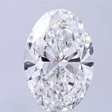 3.03ct Oval Lab Grown Diamond (Colour D, Clarity VVS2, IGI Certified)
