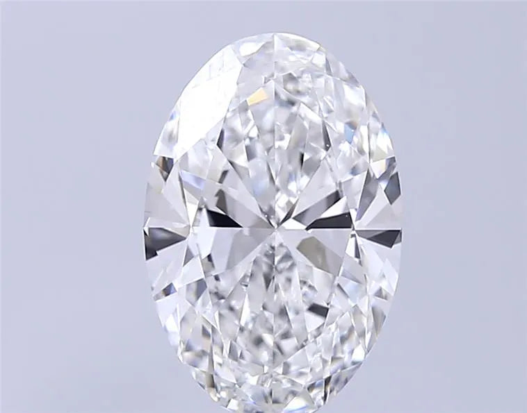 3.03ct Oval Lab Grown Diamond (Colour D, Clarity VVS2, IGI Certified)