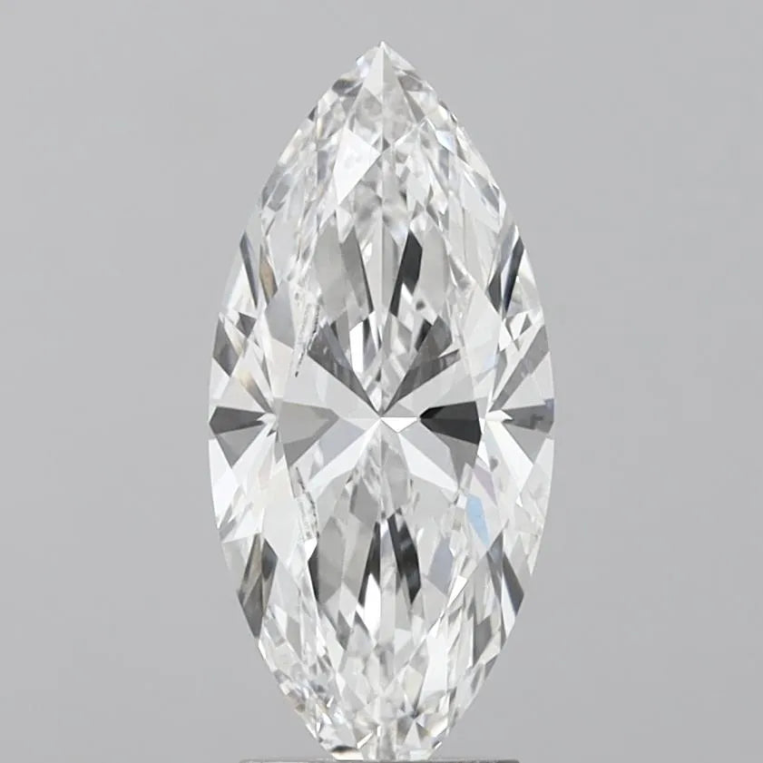 3.04ct Marquise Lab Grown Diamond (Colour D, Clarity VVS2, IGI Certified)