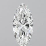 3.04ct Marquise Lab Grown Diamond (Colour D, Clarity VVS2, IGI Certified)