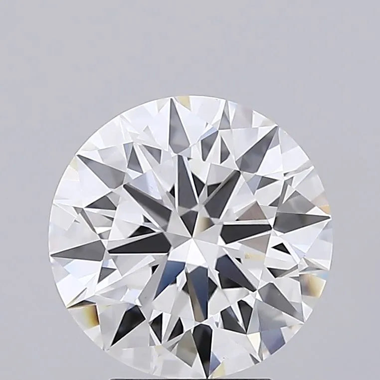 3.04ct Round Lab Grown Diamond (Colour E, Clarity VS2, Cut EX, Uncertified)