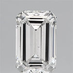 3.05ct Emerald Lab Grown Diamond (Colour E, Clarity SI1, IGI Certified)