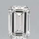 3.05ct Emerald Lab Grown Diamond (Colour E, Clarity SI1, IGI Certified)