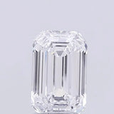 3.06ct Emerald Lab Grown Diamond (Colour E, Clarity VVS2, IGI Certified)