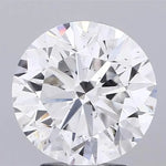 3.07ct Round Lab Grown Diamond (Colour E, Clarity SI1, Cut VG, IGI Certified)