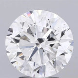 3.07ct Round Lab Grown Diamond (Colour E, Clarity SI1, Cut VG, IGI Certified)