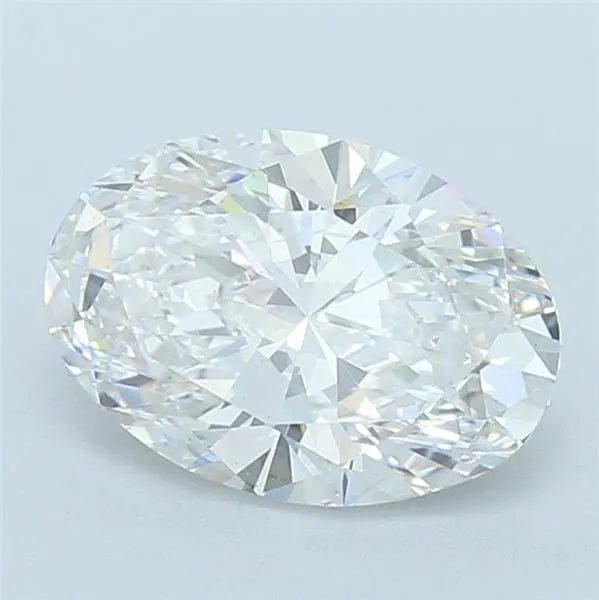 3.08ct Oval Lab Grown Diamond (Colour F, Clarity VS2, IGI Certified)