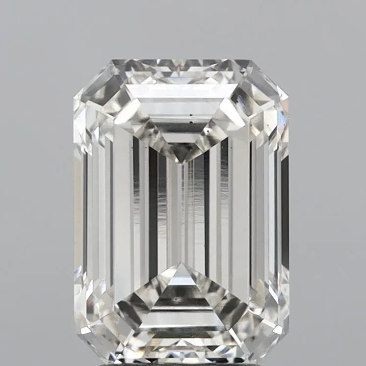 3.11ct Emerald Lab Grown Diamond (Colour H, Clarity VS2, IGI Certified)