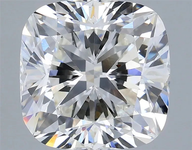 3.15ct Cushion modified Lab Grown Diamond (Colour H, Clarity VVS2, IGI Certified)