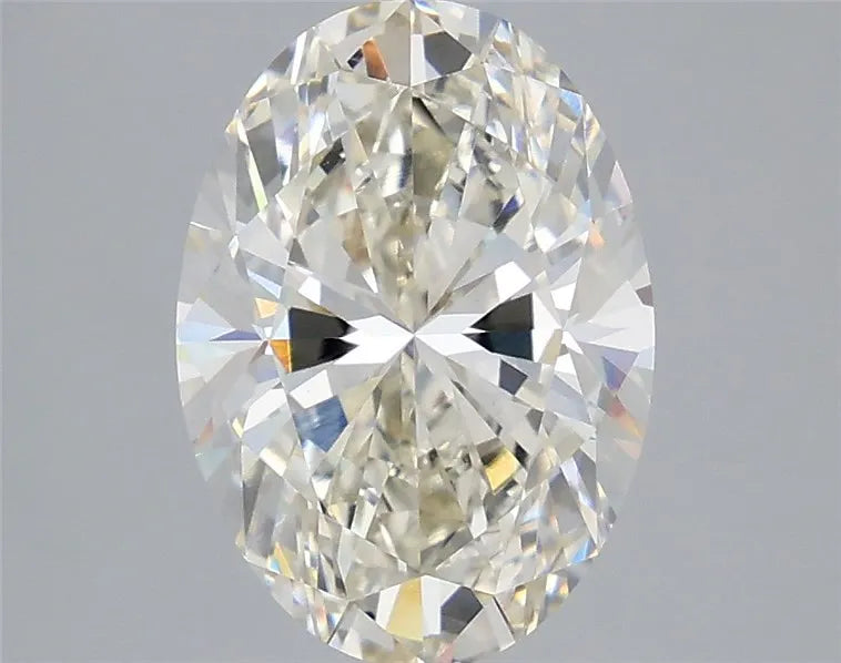 3.16ct Oval Lab Grown Diamond (Colour I, Clarity VVS2, IGI Certified)