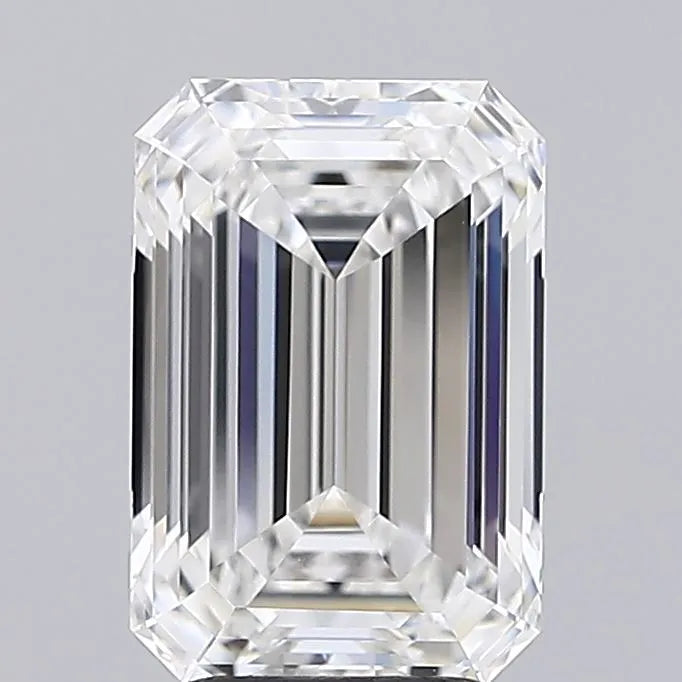 3.26ct Emerald Lab Grown Diamond (Colour F, Clarity VVS2, IGI Certified)