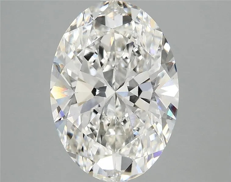 3.44ct Oval Lab Grown Diamond (Colour G, Clarity VS1, IGI Certified)