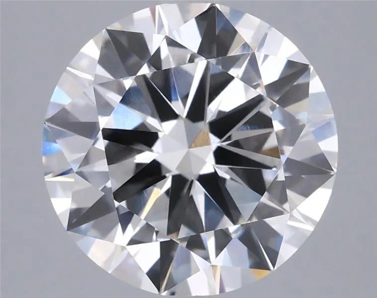 3.50ct Round Lab Grown Diamond (Colour E, Clarity VVS1, Cut EX, IGI Certified)