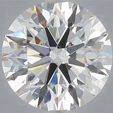 3.50ct Round Lab Grown Diamond (Colour E, Clarity VVS2, Cut EX, Uncertified)