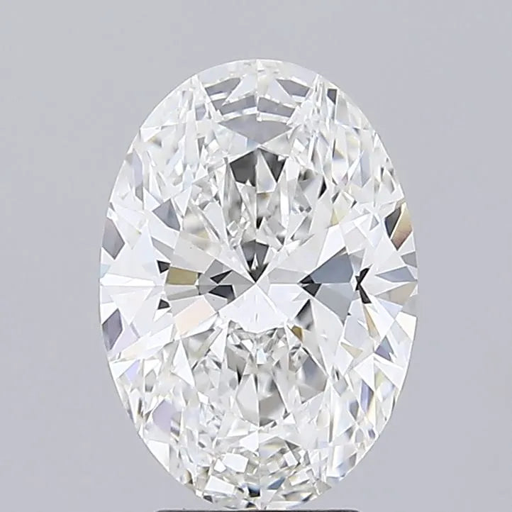 3.51ct Oval Lab Grown Diamond (Colour F, Clarity VVS2, IGI Certified)