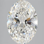3.51ct Oval Lab Grown Diamond (Colour G, Clarity VS2, IGI Certified)
