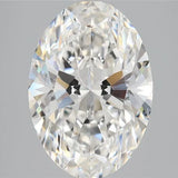 3.51ct Oval Lab Grown Diamond (Colour G, Clarity VS2, IGI Certified)