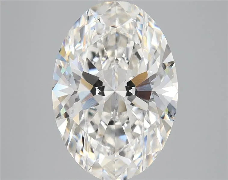 3.51ct Oval Lab Grown Diamond (Colour G, Clarity VS2, IGI Certified)