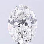 3.52ct Oval Lab Grown Diamond (Colour F, Clarity VS1, IGI Certified)
