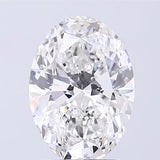 3.52ct Oval Lab Grown Diamond (Colour F, Clarity VS1, IGI Certified)