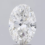 3.53ct Oval Lab Grown Diamond (Colour G, Clarity VS1, IGI Certified)