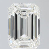 3.60ct Emerald Lab Grown Diamond (Colour F, Clarity VVS2, IGI Certified)