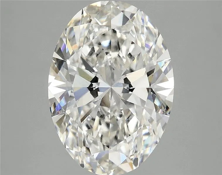3.67ct Oval Lab Grown Diamond (Colour F, Clarity VS2, IGI Certified)