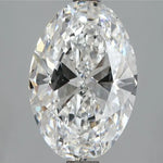 3.71ct Oval Lab Grown Diamond (Colour D, Clarity VVS1, IGI Certified)