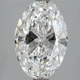 3.71ct Oval Lab Grown Diamond (Colour D, Clarity VVS1, IGI Certified)