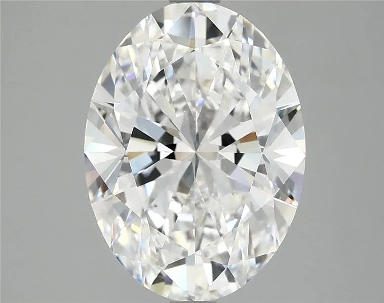 3.73ct Oval Lab Grown Diamond (Colour E, Clarity VVS2, IGI Certified)