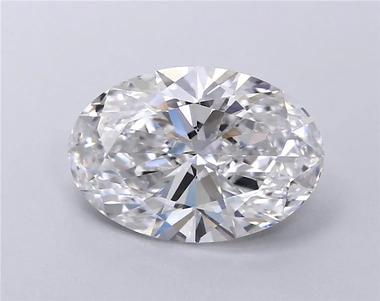 3.80ct Oval Lab Grown Diamond (Colour D, Clarity VS1, IGI Certified)
