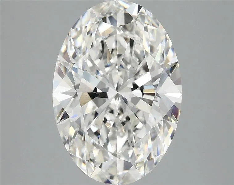 3.84ct Oval Lab Grown Diamond (Colour F, Clarity VS1, IGI Certified)
