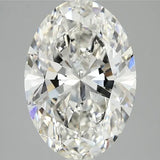 3.85ct Oval Lab Grown Diamond (Colour H, Clarity VVS2, IGI Certified)