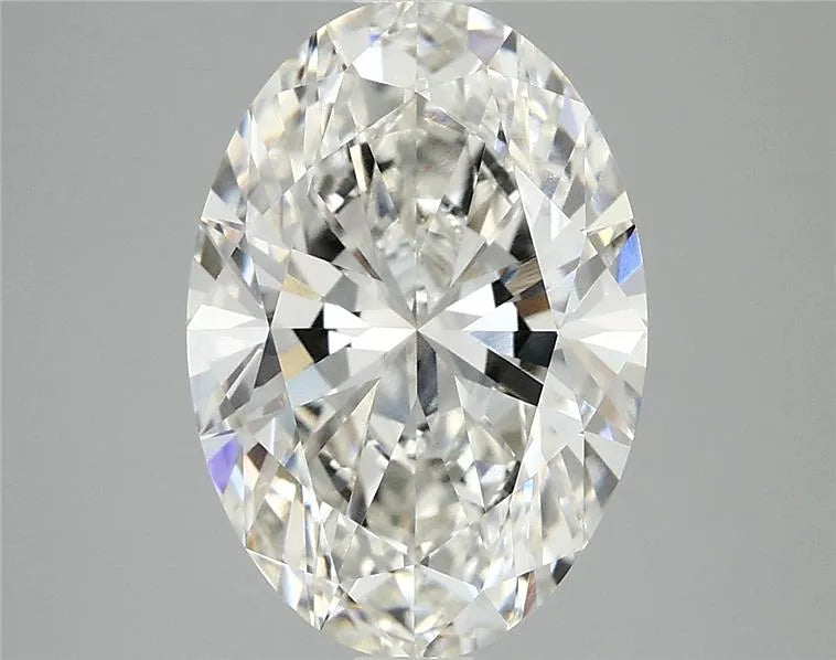 3.85ct Oval Lab Grown Diamond (Colour H, Clarity VVS2, IGI Certified)
