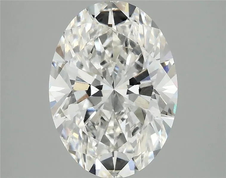3.91ct Oval Lab Grown Diamond (Colour G, Clarity VS2, IGI Certified)