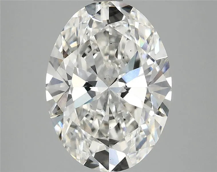 3.91ct Oval Lab Grown Diamond (Colour G, Clarity VS2, IGI Certified)