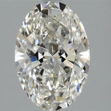 2.16ct Oval Lab Grown Diamond (Colour G, Clarity SI1, IGI Certified)