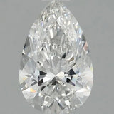 0.96ct Pear Lab Grown Diamond (Colour F, Clarity SI1, IGI Certified)