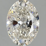 1.36ct Oval Lab Grown Diamond (Colour G, Clarity VS2, IGI Certified)
