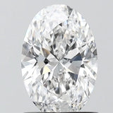 1.13ct Oval Lab Grown Diamond (Colour D, Clarity VVS2, IGI Certified)