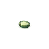 0.54ct Oval Natural Sapphire (Colour Green, Clarity Slightly Included, Cut Faceted)