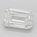 4.00ct Emerald Lab Grown Diamond (Colour F, Clarity VVS1, IGI Certified)