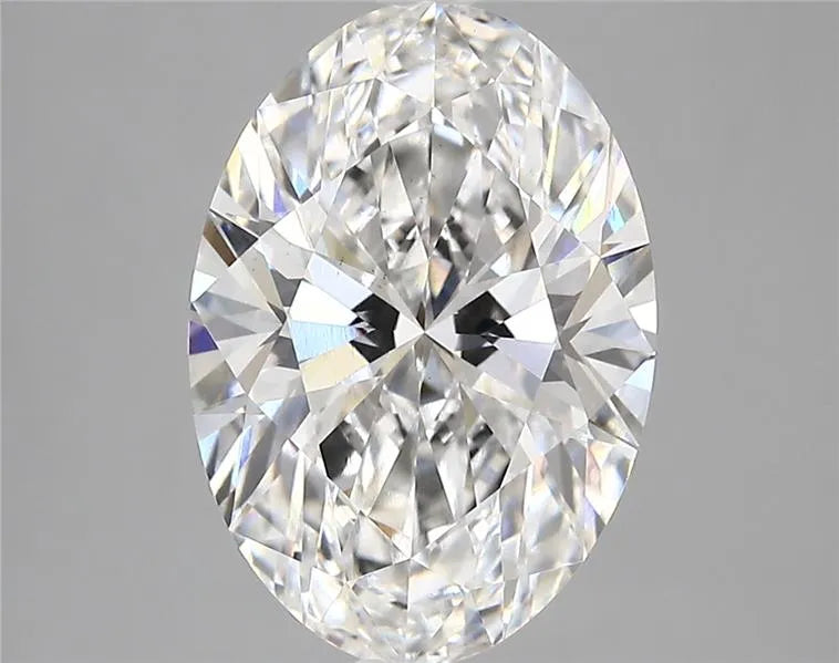 4.00ct Oval Lab Grown Diamond (Colour E, Clarity VS1, IGI Certified)