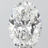 4.00ct Oval Lab Grown Diamond (Colour E, Clarity VS1, IGI Certified)