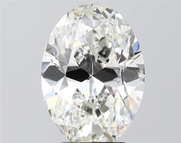 4.00ct Oval Lab Grown Diamond (Colour F, Clarity VVS2, IGI Certified)